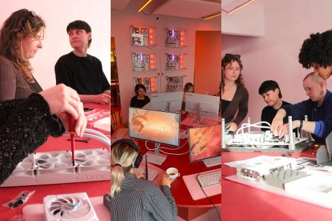 Softer offers a learning lab with regular events in Copenhagen and London. Photos: Softer
