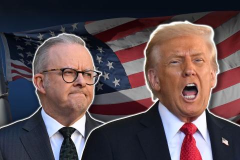 Washington’s new cyber posture under Donald Trump (right) could cause headaches for Australia and Anthony Albanese. Image: AAP/Susie Dodds