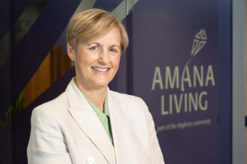 Amana Living chief executive Stephanie Buckland. Photo: Michael O'Brien