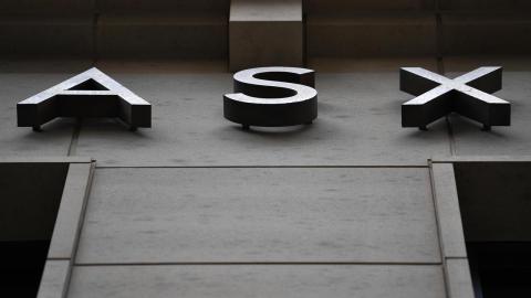 ASX signage (file image)