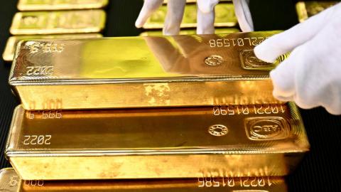 Gold bullion (file image)
