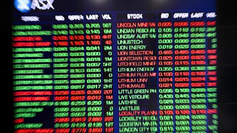 The Australian Securities Exchange (file image)
