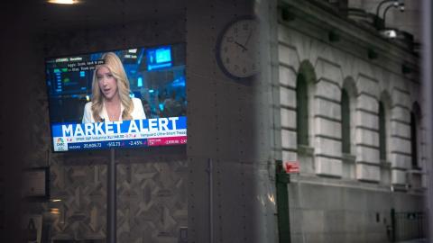 Wall St selloff sparked by Trump tariffs