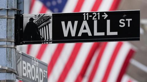 Wall Street sign