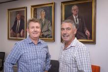 Craig Mostyn hits century milestone