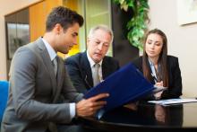 What happens when a business owner passes away without a valid will?