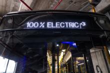 Electric bus.