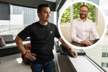 Main pic: Laurence Escalante. photo: Ana Koch. Inset: Kevin Brown. photo: Chris Brown.