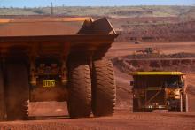 Rio pays royalties based on ground disturbance at its Yandi mine. 