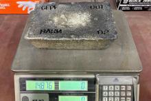 Horizon Minerals gold bar from Phillips Find