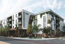 A render of the proposed Beaufort Apartments in Inglewood.