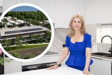 Main pic: NXT TEC managing director Natasha Di Ciano. Photo: Michael O'Brien. Inset pic: An artists impression of the development. Photo: NXT TEC.