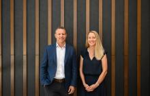 Purpose Ventures general partners Derek (left) and Kylie (right) Gerrard. Photo: David Henry.