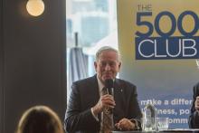 Former premier Colin Barnett at the 500 Club. Photo: Tom Zaunmayr.