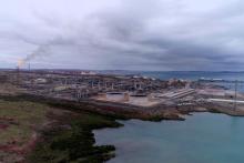 The North West Shelf plant is waiting on federal government approval. Photo: Australian Conservation Foundation