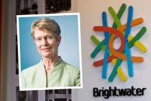 Penny Flett, who led Brightwater Care Group for 20 years, has died.