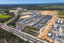 Albemarle's Paris Grove village. Photo: CBRE.