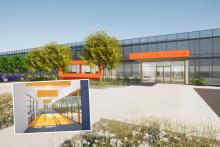 Renders of the proposed InterGrain HQ in Forrestdale. Images: Armstrong Collective via DevelopmentWA