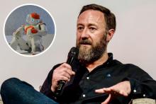 Main pic: icetana AI chief executive Kevin Brown. Inset: SoftBank Robotics' NAO humanoid robot. Photo: Unsplashed/Erhan Astam.