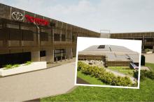 Renders of Toyota WA's proposed logistics centre revamp. Images: Roxby via DAP documents