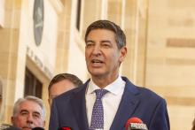 Basil Zempilas says ditching net zero is not a priority for Western Australians. Photo: Tom Zaunmayr