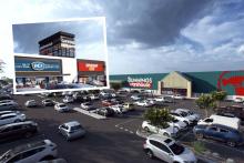 Renders of the Gap Ridge retail centre. Images: Meyer Shircore Architects via DAP documents.