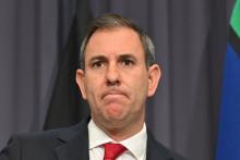 Treasurer Jim Chalmers at a press conference at Parliament House in Canberra, Wednesday, August 6, 2025. (AAP Image/Mick Tsikas)