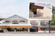 Renders of the proposed pod hotel on Essex Street, Fremantle. Images: Hames Sharley via DAP documents
