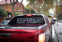 The Keep the Sheep campaign was a national, cross-sector push. Photo: Michael O’Brien