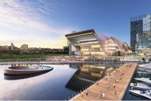 Artist's impression of the new Perth Convention Centre.
