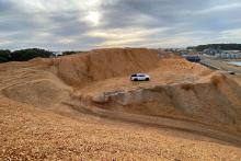 Renewable.bio's stockpile in Esperance. Photo: Renewable.bio