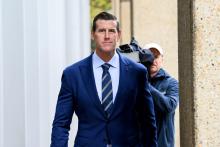 Ben Roberts-Smith at the Federal Court of Australia in Sydney, Friday, May 2, 2025. Photo: AAP Image/Bianca De Marchi