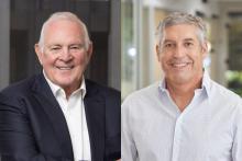 Rod Jones (left) and Craig Burton shared investments and roles.