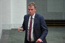 Shadow Minister for Energy Dan Tehan during Question Time in the House of Representatives at Parliament House in Canberra, Thursday, August 28, 2025. (AAP Image/Mick Tsikas)