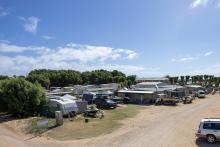 The workers' camp in Coral Bay known as little Kenya. Photo: Tom Zaunmayr