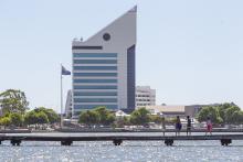 A $50m water recycling plant is being built in Bunbury. Photo: Tom Zaunmayr