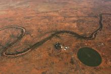 Minderoo Station and the Ashburton River. Photo: Minderoo Weirs Project