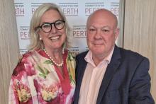 Paula Rogers and Tony Joyner