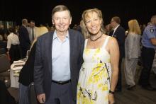 Malcolm and Tonya McCusker at a Business News event