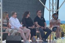 The panel discussed WA's potential position at the forefront of the global data push. Photo: Sam Jones.