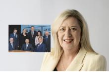 Fiona Harris with Perron board inset