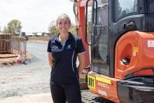 Abbot & Ives director Carissa Ives at Lulu Lane. Photo: Tom Zaunmayr