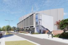 A render of the proposed WA Police Museum. Image: Hunt Architects via DevelopmentWA 