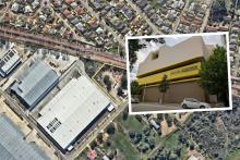 National Storage proposes to build a facility in Wattle Grove. INSET: The storage warehouse in East Perth. Photo: Claire Tyrrell