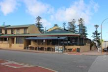 The complex known as Seapines, on Marine Parade in Cottesloe. Photo: Nadia Budihardjo