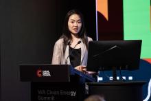 Bloomberg NEF's Yucheng Tang. Photo: Tom Zaunmayr