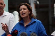 Fisheries Minister Jackie Jarvis. Photo: Tom Zaunmayr