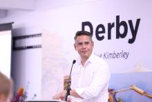 Former WA treasurer Ben Wyatt at the Kimberley Economic Forum. Photo: Tom Zaunmayr