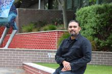 Aboriginal Art Centre Hub of WA's Chad Creighton. Photo: Tom Zaunmayr