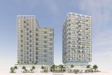 A render of the Chellingworth apartment development. Image: Elenberg Fraser